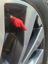 Middle Finger Valve Stem Cap Qty 4 Flip Off Wheel Tire Stem Cover Prank Gift