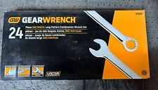 Gearwrench 81900 Long Pattern Combination Saemetric Wrench Set 24 Pc. 12 Point