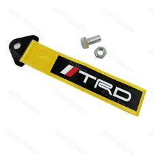 High Strength Tow Towing Strap Hook Jdm Trd Racing Gold For Front Rear Bumper