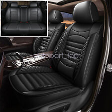 For Nissan Full Set Car 5-seat Covers Waterproof Pu Leather Cushion Pad