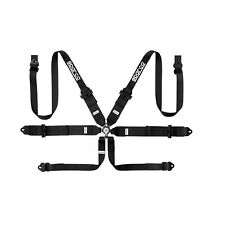 Top Sparco 6-point Racing Harnesses Safety Fia 8853-2016 Competition H-32 Black