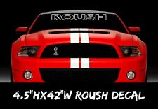 Ford Mustang Roush Windshield Vinyl Usdm D Cut Decal Sticker Custom Vehicle Logo