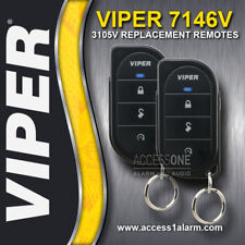 Pair Of Viper 3105v Alarm Replacement Remote Controls 7146v 1-way - New Style