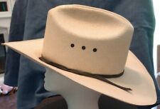 Mht Westerns Silver Canyon 4 Star Master Hatters Of Texas 7 58 Straw Cowboy Hat