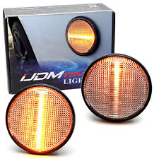 Jdm-spec Clear Amber Led Sequential Blink Fender Signals W Wiring For Mx5 Miata