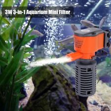 1pcs 3-in-1 Fish Tank Filter Oxygen Air Pump For Small Aquarium Fish Tank