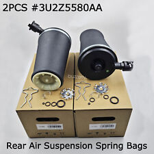 Pair Rear Air Suspension Spring Bags For Ford Mercury 1989-2010 For Lincoln Town