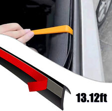 For Acura 13ft V-shape Car Side Window Trim Edge Moulding Rubber Sealing Strip