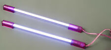 2x 9 12v Purple Neon Light Rod Tuning Glow