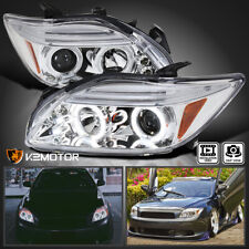 Clear Fits 2005-2010 Scion Tc Led Halo Projector Headlights Lamp Leftright