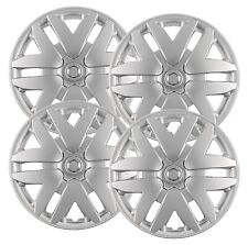 Set Of 4 16 Silver Hubcap Replacements For 2004-2010 Toyota Sienna