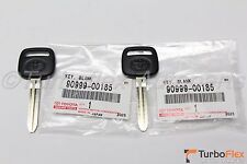 Toyota Genuine Non Transponder Blank Key Set Of 2  90999-00185