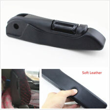 High Quality Black Pu Leather Adjustable Car Seat Console Box Armrest Right Side