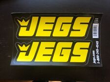 Jegs 2pc Set Racing Decals Stickers Nhra Drags Offroad Nmra Hotrods Performance