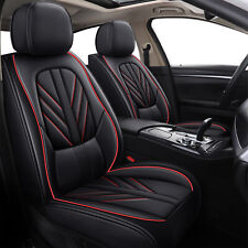 For Ford Mustang Car Seat Covers Leather Full Set Cushion Pad Mat -2 Front Seats