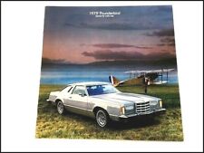 1979 Ford Thunderbird 16-page Original Car Sales Brochure Catalog