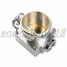 Universal 100mm Intake Throttle Body For Toyota Vq35tps Cnc T6 Aluminum Silver