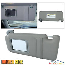 Gray Left Driver Side Sun Visor Sunshade Without Sunroof For Toyota Camry 07-11