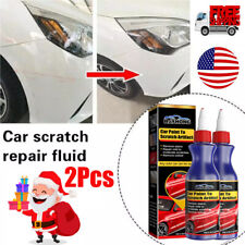 2pcs Car Scratch Remover For Deep Scratches Paint Restorer Auto Repair Wax Agent