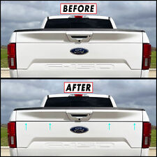 Blackout Accent Decal Overlay For 2018-20 Ford F150 Upper Tailgate Pinstripe