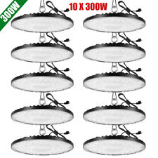 10 Pack 300w Ufo Led High Bay Light Factory Warehouse Commercial Light Fixtures
