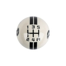 For Ford Mustang Shelby Gt500 Stick Shift Knob 5 Speed Lever Resin White-black