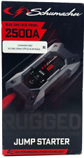 Schumacher Sl1596 2500a Rugged Lithium Jump Starter -brand New