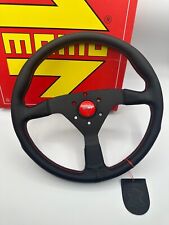 Momo Montecarlo 350mm 14 Genuine Leather Thickened Spoke Sport Steering Wheel