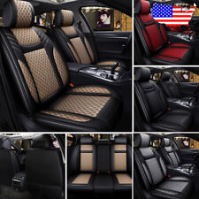 Us Auto Car Leatherflax Seat Covers For Mazda 3 6 Cx-5 Cx-7 Tribute Universal