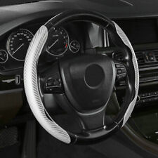 2x Car Steering Wheel Booster Carbon Fiber Cover Non-slip Accessories Universal