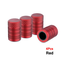 For Jeep Tire Valve Stem Caps Aluminum Tire Valve Cap Universal Covers Red