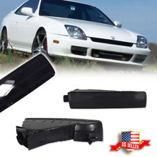 Jdm Style Smoked Lens Front Bumper Signal Light Pair For 1997-2001 Honda Prelude