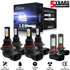 For Toyota Camry 2002 2003 2004 2005 2006 Led Headlight Highlow Fog Light Bulbs