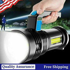 Super Bright Led Searchlight Portable Rechargeable Spotlight Handheld Flashlight
