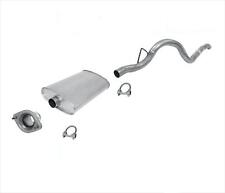 Fits For 2001 Jeep Cherokee With A Flange Inlet Muffler Tail Pipe Exhaust System
