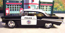 New 140 Scale 1957 Chevrolet Bel-air Diecast Police Car