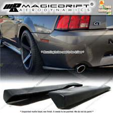 For 99-04 Ford Mustang Mda Style Rear Bumper Side Corner Apron Splitters Lip