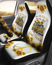 Running Against The Wind Car Seat Covers Hippie Car Seat Covers Decor