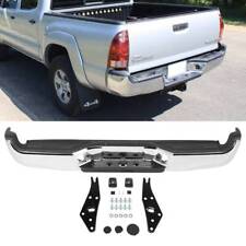 New Steel Complete Chrome Rear Bumper Assembly For 2005-2015 Tacoma 05-15 Sr-5