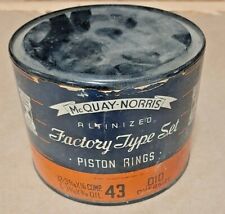 1929 Buick 6 Cylinder Piston Ring Set Mcquay Norris 43 .010 3 516 Bore
