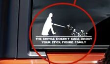 The Empire Doesnt Care About Your Stick Figure Family Sticker