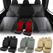 For Acura Car Seat Cover Full Set Leather 25-seats Front Rear Protector Cushion