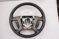 Gm Oem 2007-2013 Chevrolet Silverado Sierra Tahoe Black Leather Steering Wheel