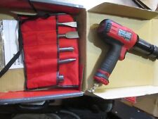 Mac Tools Mph1911k .401 Shank Long Barrel Air Hammer Kit Great Condition 5 Bits