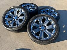 22 Chevy Tahoe Gmc Yukon Oem Wheels Rims 5665 5660 Tires 2017 2018 2019 2020