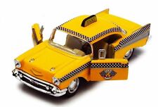 Brand New 5 Kinsmart 1957 Chevrolet Bel Air Taxi Diecast Model Toy Car 140