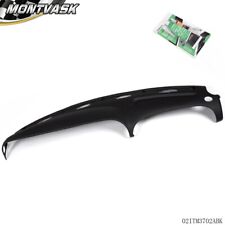 Fit For 98-02 Dodge Ram 1500 2500 3500 Dashboard Dash Cover Cap Overlay Black