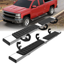 6 Side Step Bars Running Boards For 19-22 Chevy Silverado Gmc Sierra Double Cab