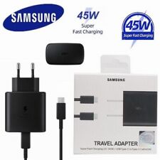 Original Samsung 45w Super Fast Charger Adapter Cable Galaxy Note 20 Ultra S22