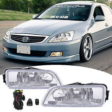Fit For Honda Accord 2003-2007 Wwiring 4dr Front Bumper Driving Fog Light Lamp